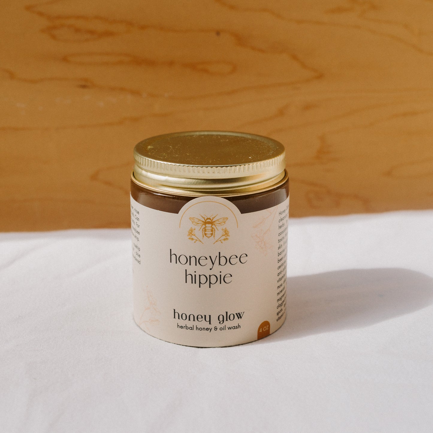 honey glow herbal honey & oil wash (new jar)