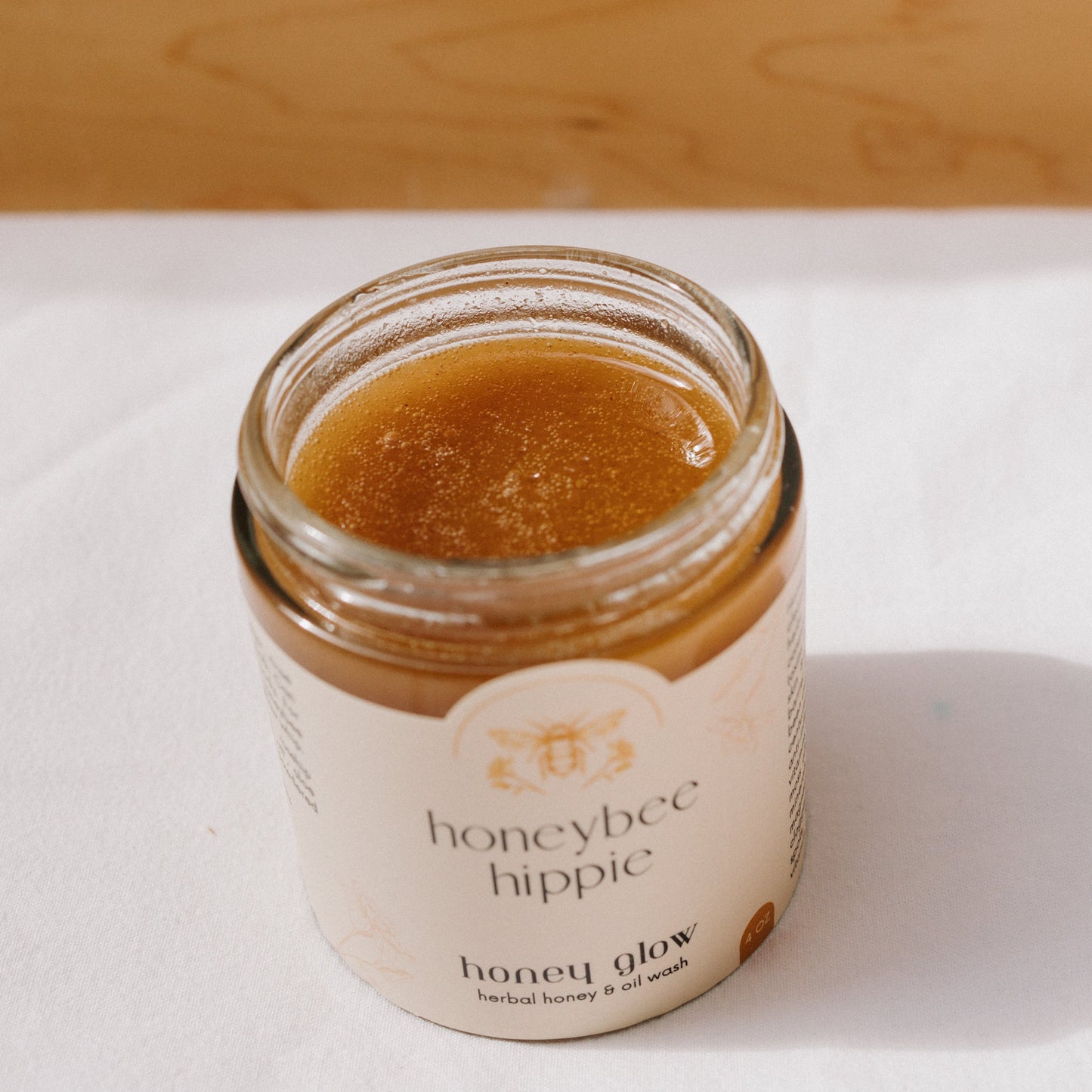 honey glow herbal honey & oil wash (new jar)