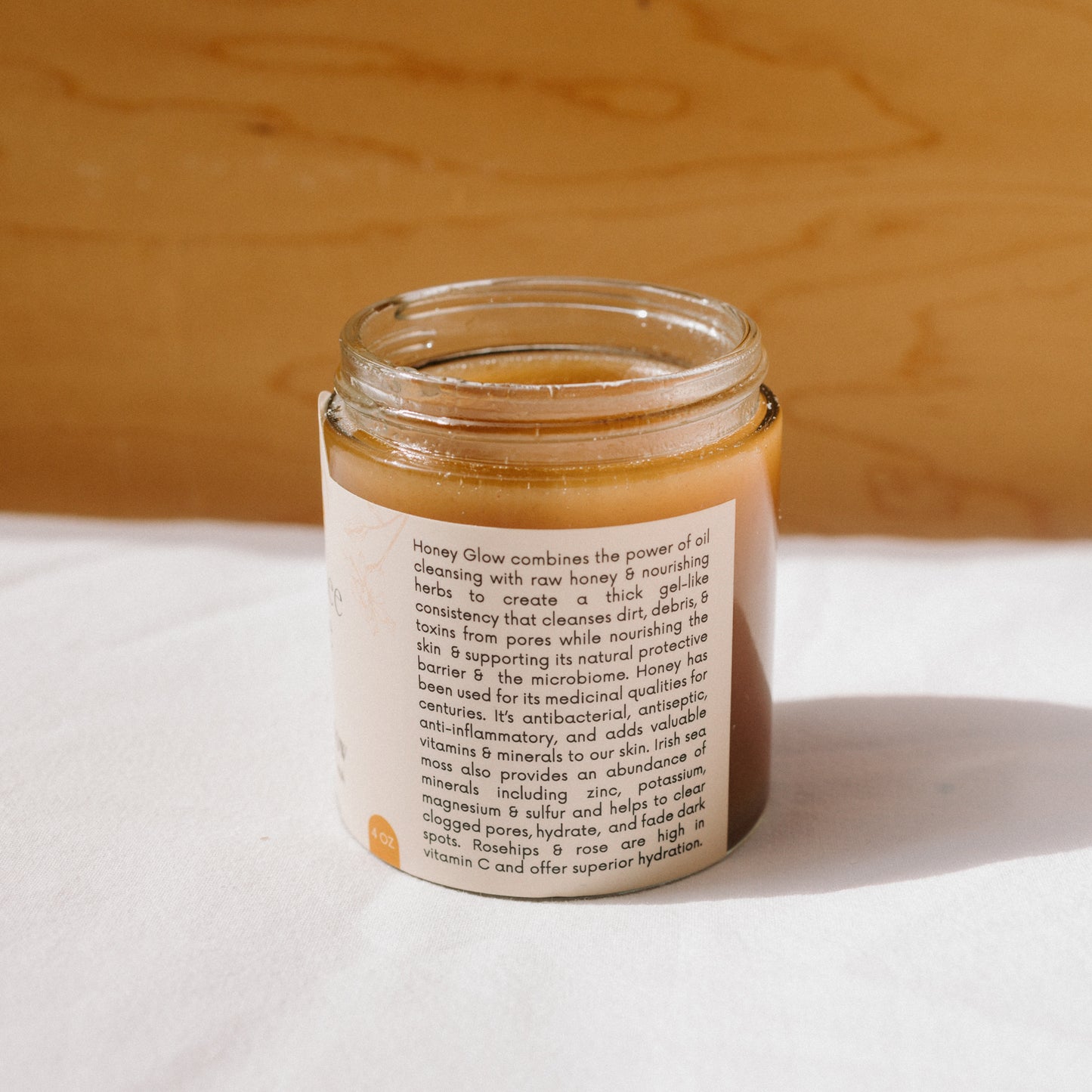 honey glow herbal honey & oil wash (new jar)