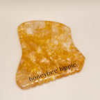golden quartz gua sha