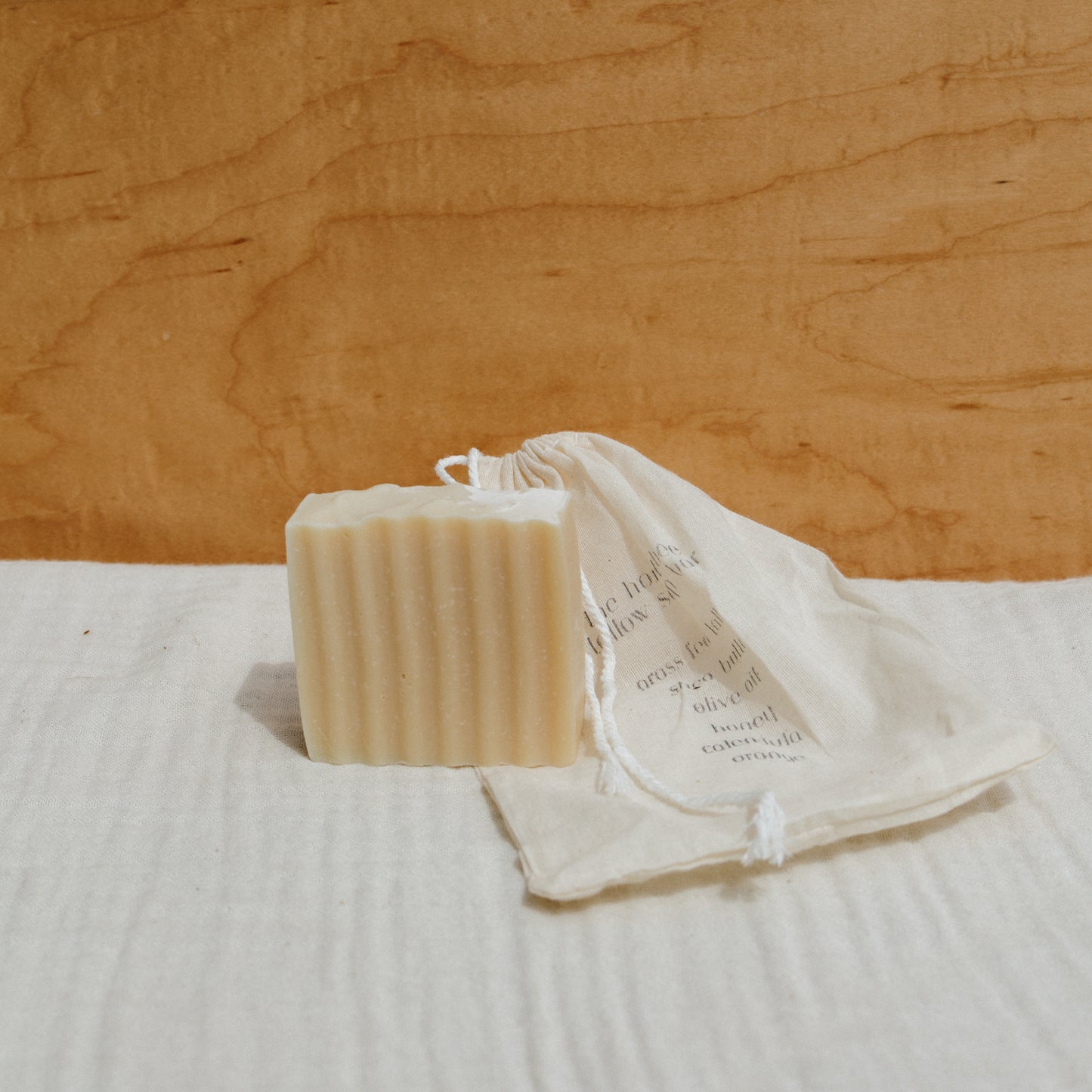 the honeybee tallow soap bar