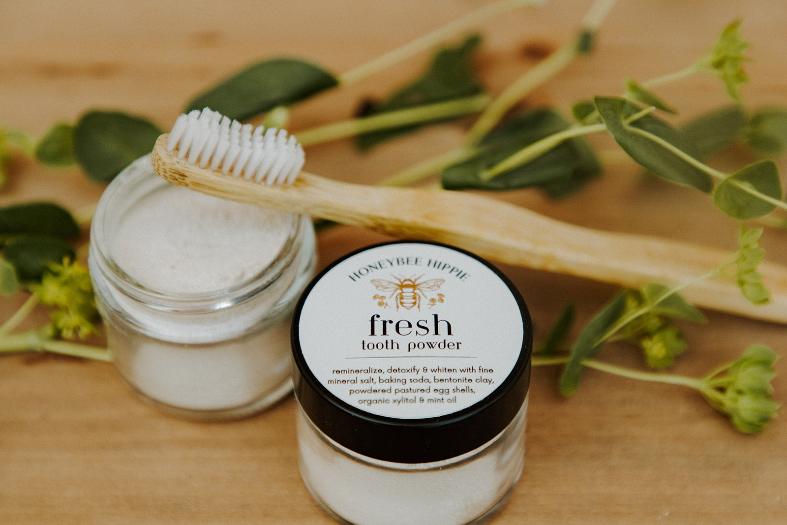 fresh tooth powder – Honeybee Hippie