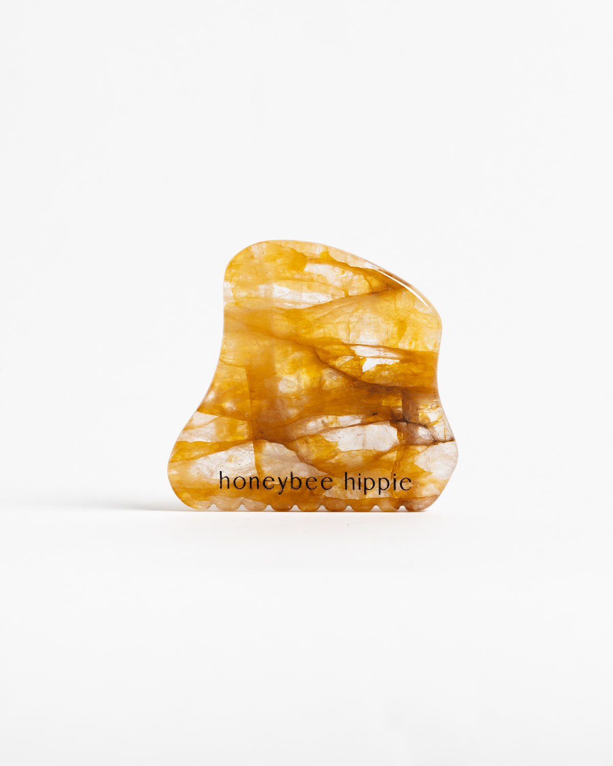 golden quartz gua sha
